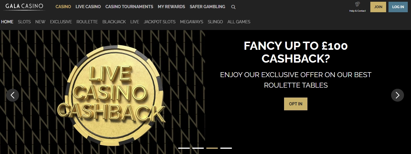 Overview of Gala Casino welcome and reload bonuses